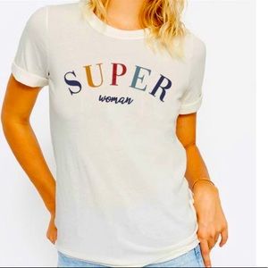 Sol Angeles Super Woman Crew Tee